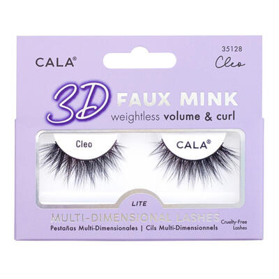 Cala 3D Faux Mink Lashes Cleo